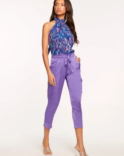 Satin Pocket Allyn Pant