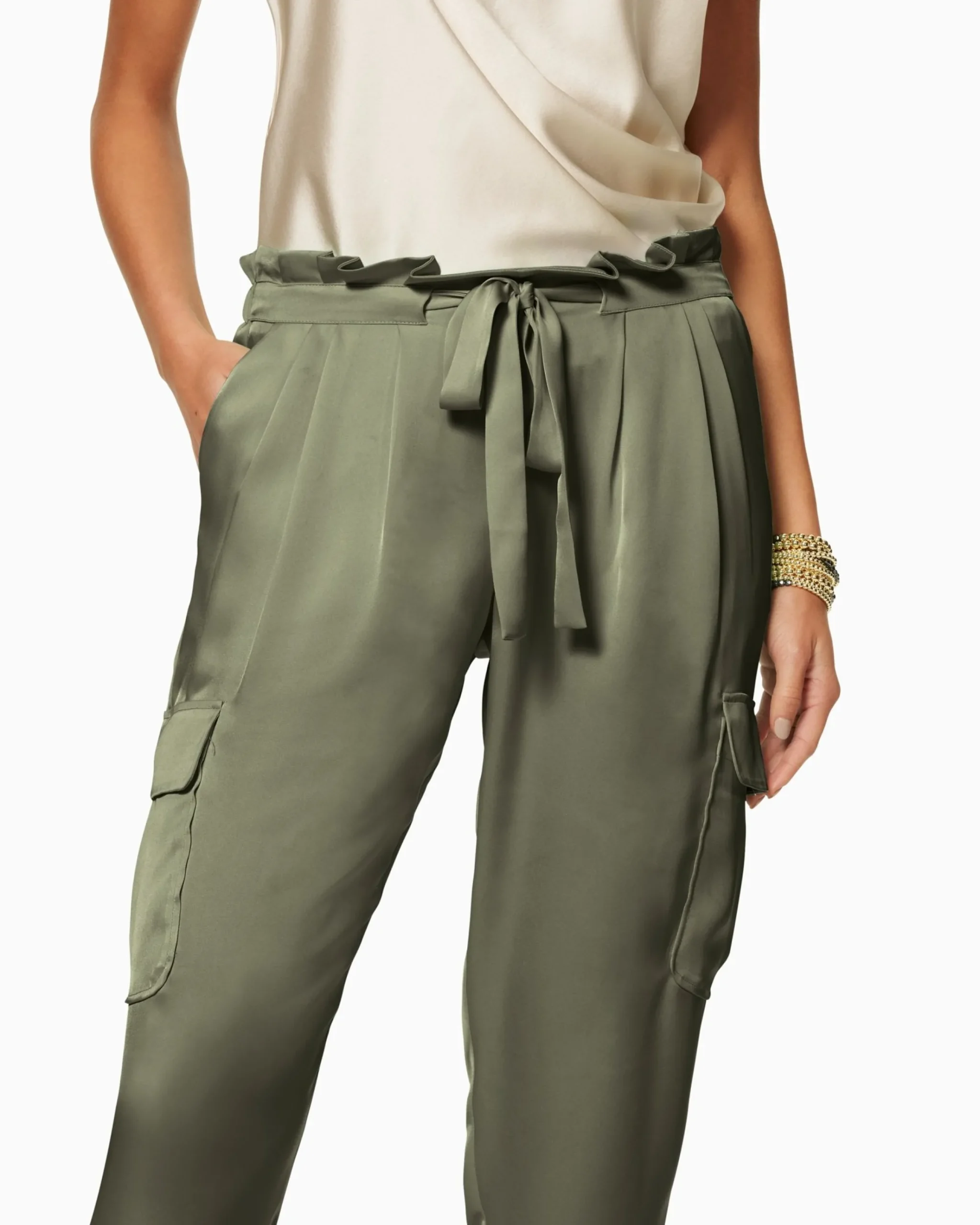 Satin Pocket Allyn Pant