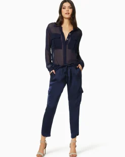 Satin Pocket Allyn Pant