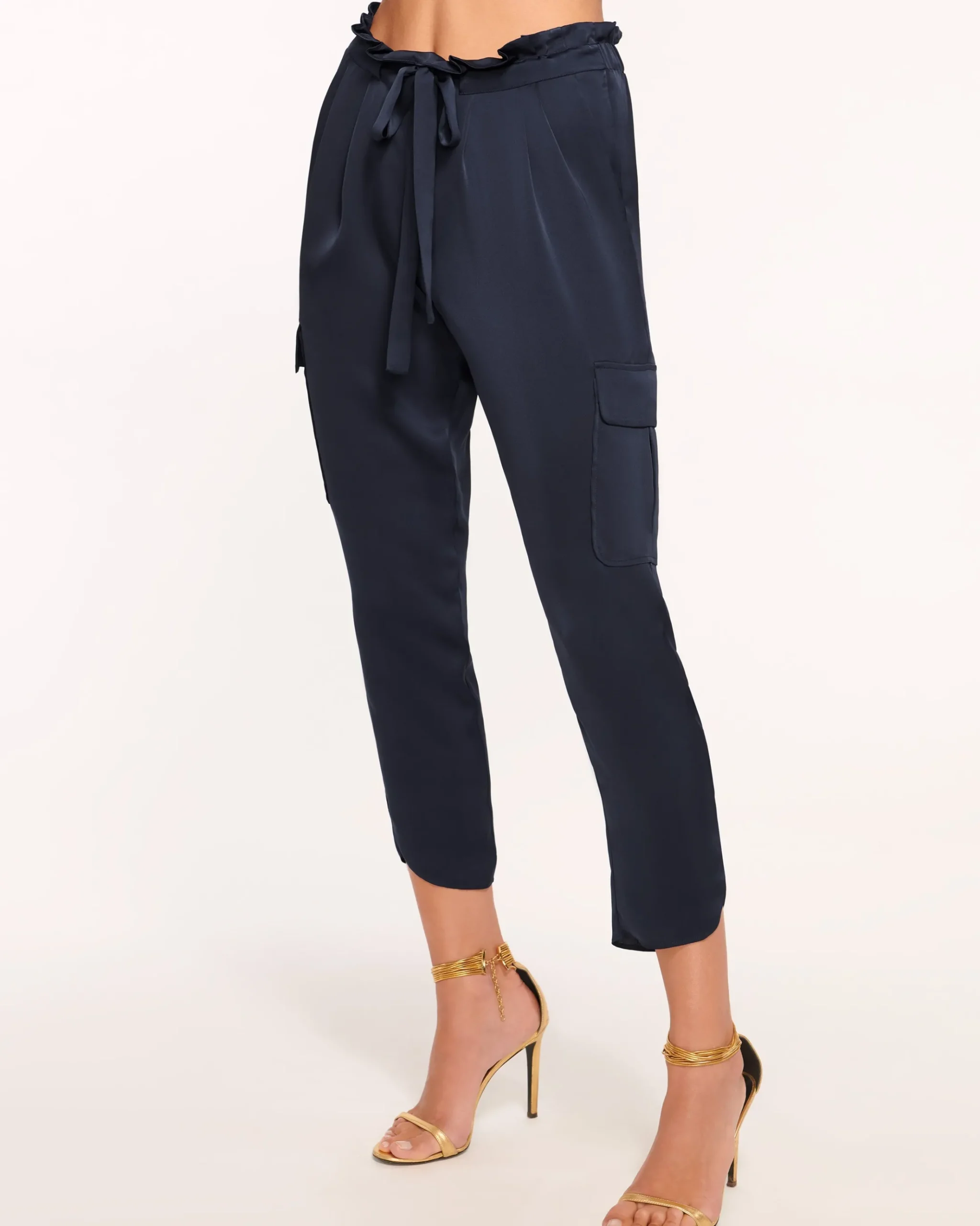 Satin Pocket Allyn Pant