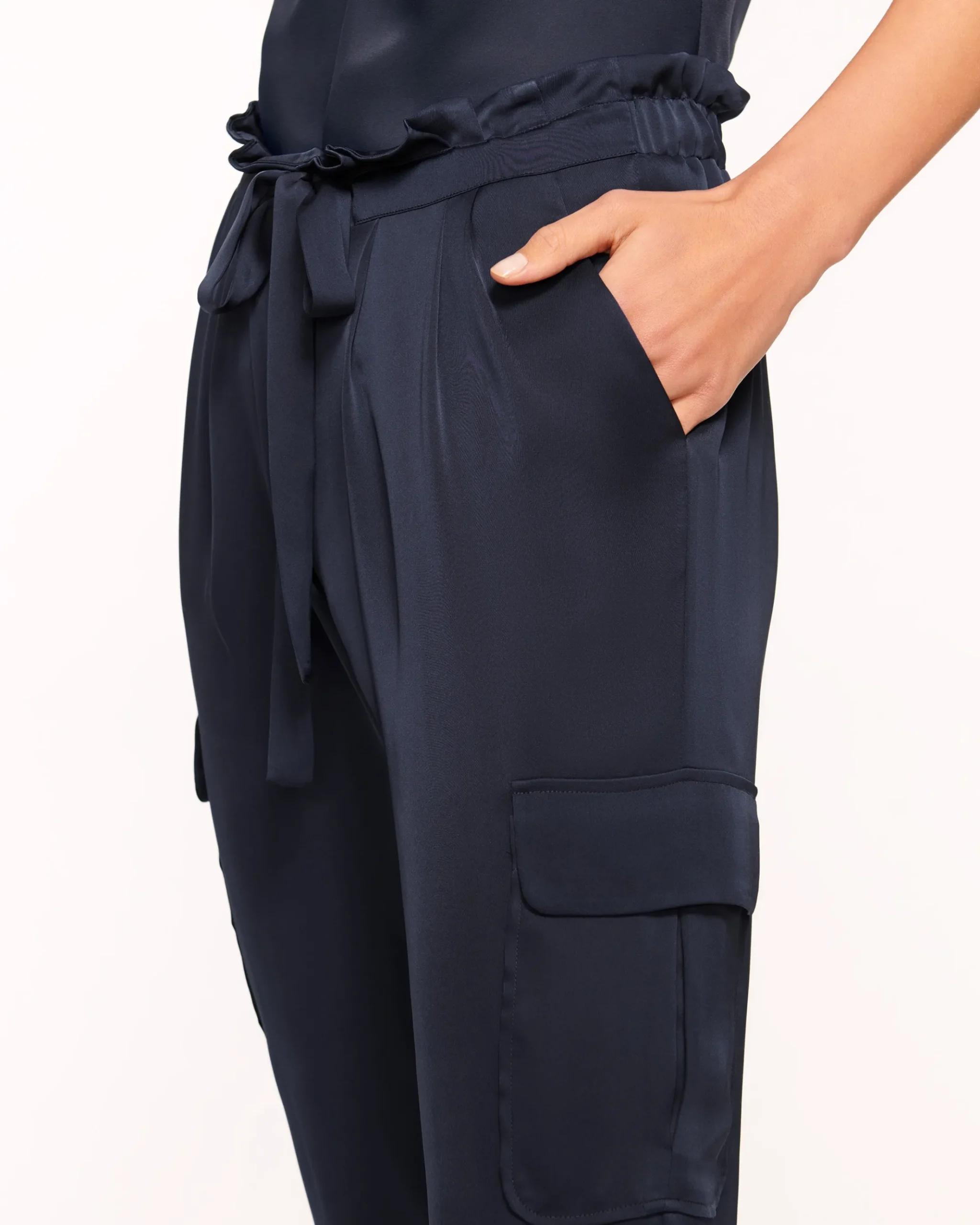 Satin Pocket Allyn Pant