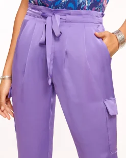 Satin Pocket Allyn Pant