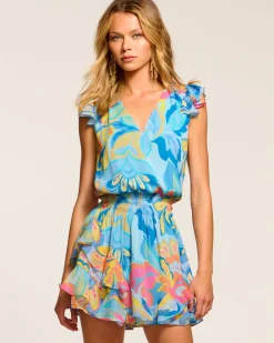 Simone Smocked Mini Dress