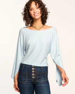 Suzy Boatneck Rib Knit Top