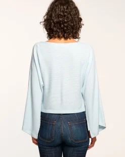 Suzy Boatneck Rib Knit Top