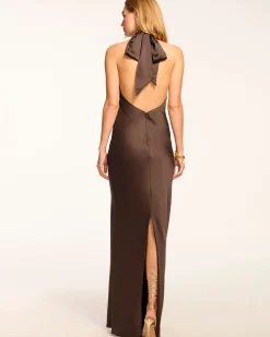 Tatiana High Neck Gown