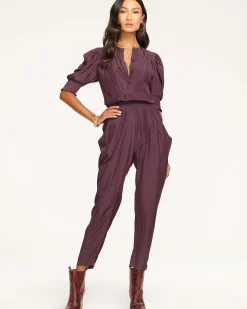Tracey Puff Sleeve Jumpsuit