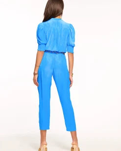 Tracey Puff Sleeve Jumpsuit