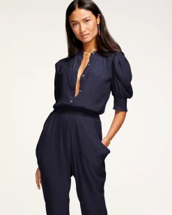 Tracey Puff Sleeve Jumpsuit