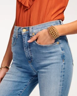Tyra High Waisted Flare Jean