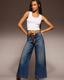 Wide Leg Cropped Tyra Jean