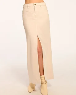 Xavier Denim Maxi Skirt
