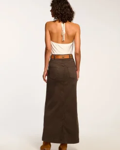 Xavier Denim Maxi Skirt