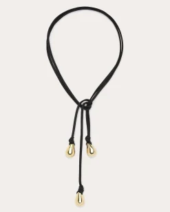 Yara Suede Tie Necklace