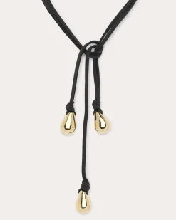 Yara Suede Tie Necklace