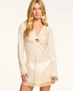 Zig Zag Cassie Coverup Mini Dress