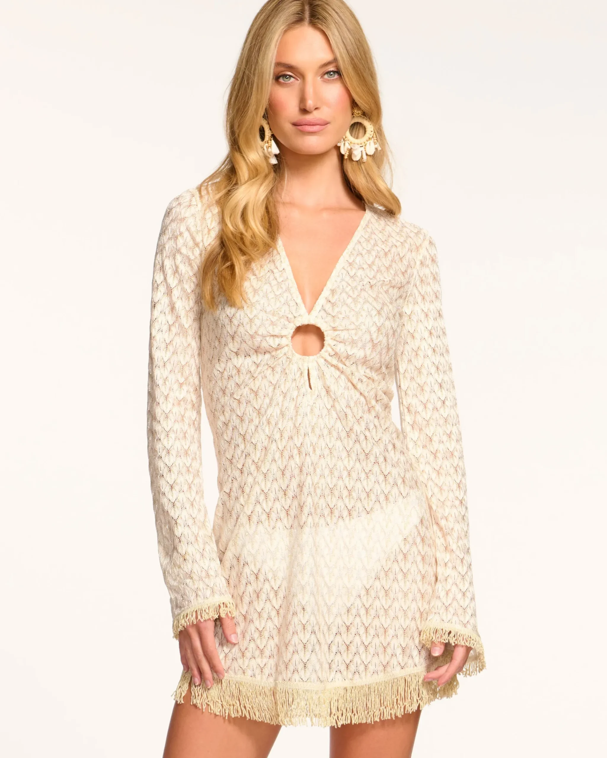 Zig Zag Cassie Coverup Mini Dress